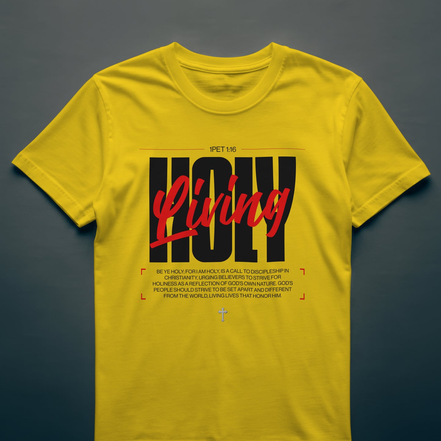"Be Ye Holy" Mens Tee