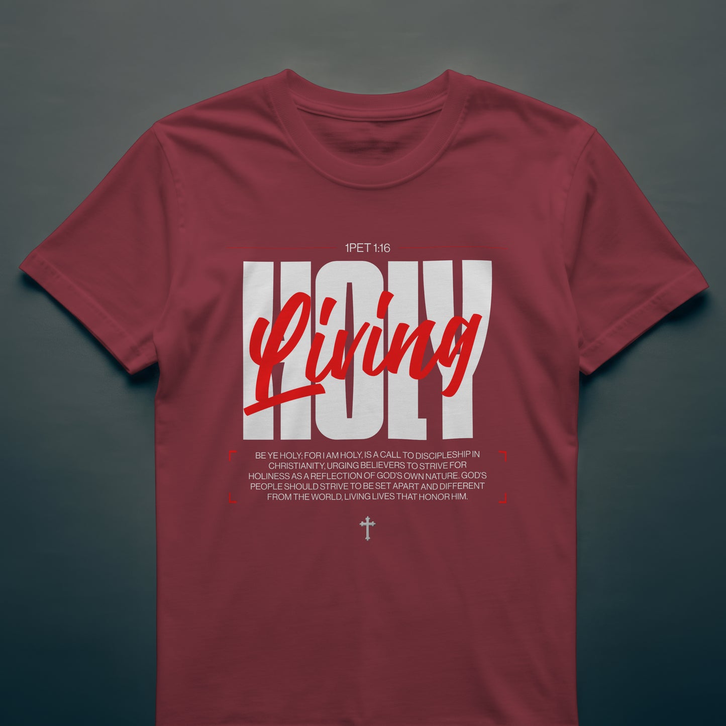 "Be Ye Holy" Mens Tee
