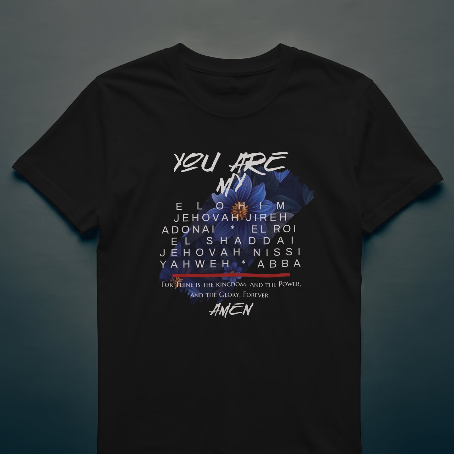 "You Are My" Blue Daisy Tee Unisex