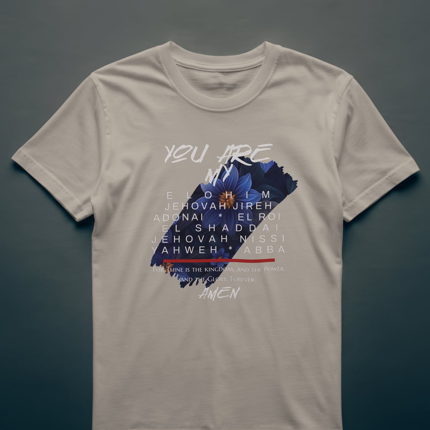 "You Are My" Blue Daisy Tee Unisex