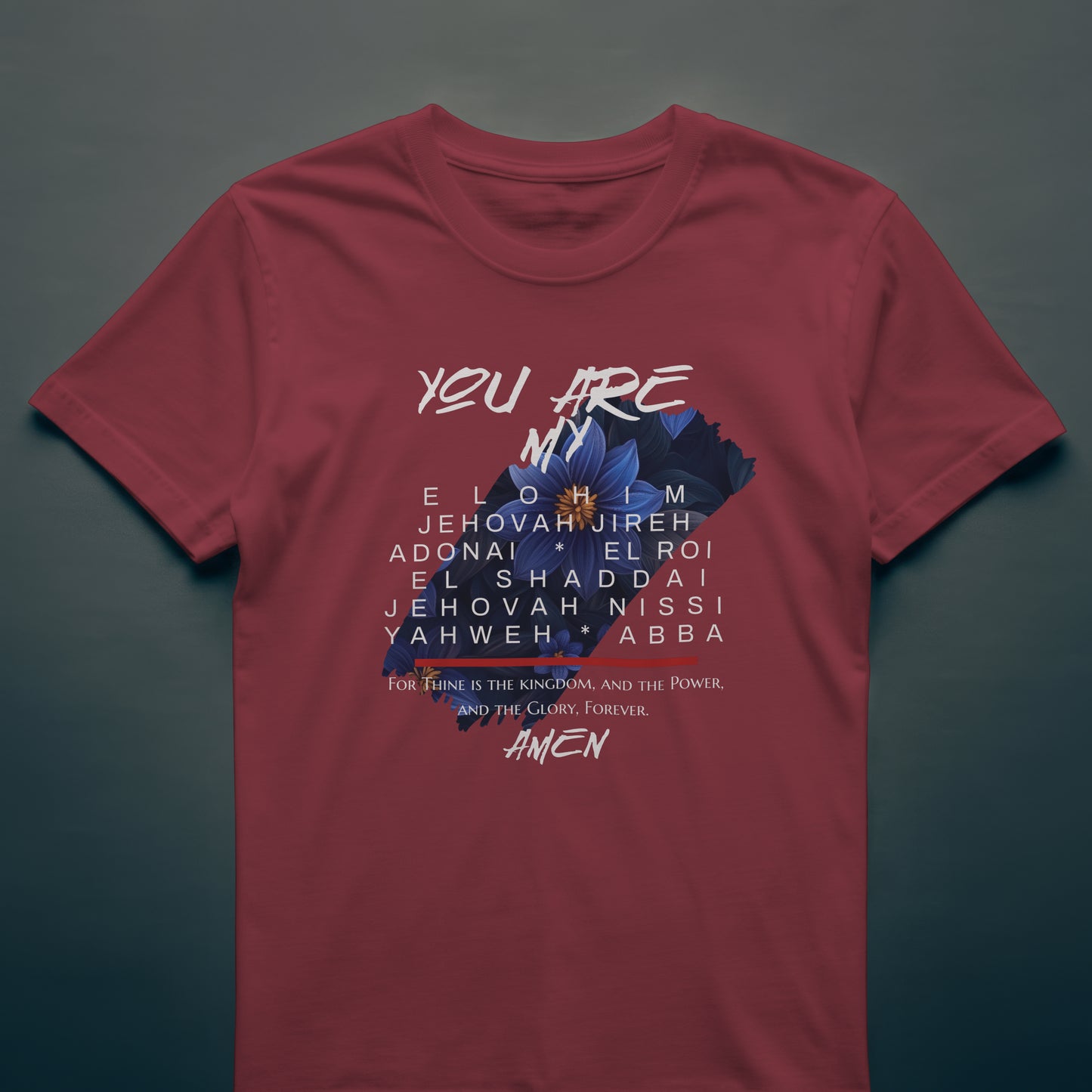 "You Are My" Blue Daisy Tee Unisex