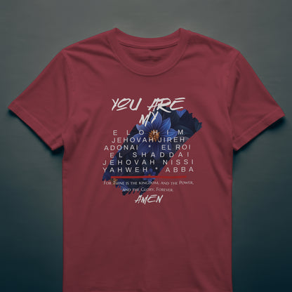 "You Are My" Blue Daisy Tee Unisex